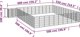 vidaXL vidaXL Kojec dla psa, 46 paneli, czarny, 50x100 cm, stal
