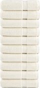 vidaXL Πετσέτες premium SOLUND 10 τεμ., 100x150 cm, 600 g/m²
