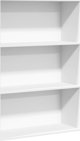 vidaXL Βιβλιοθήκη, λευκή, 80x30x114 cm, υλικό από ξύλο μοριοσανίδας