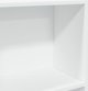 vidaXL Βιβλιοθήκη, λευκή, 80x30x114 cm, υλικό από ξύλο μοριοσανίδας