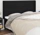 vidaXL Μαξιλάρι Κεφαλής Uszak, μαύρο, 183x16x118/128 εκ., ύφασμα