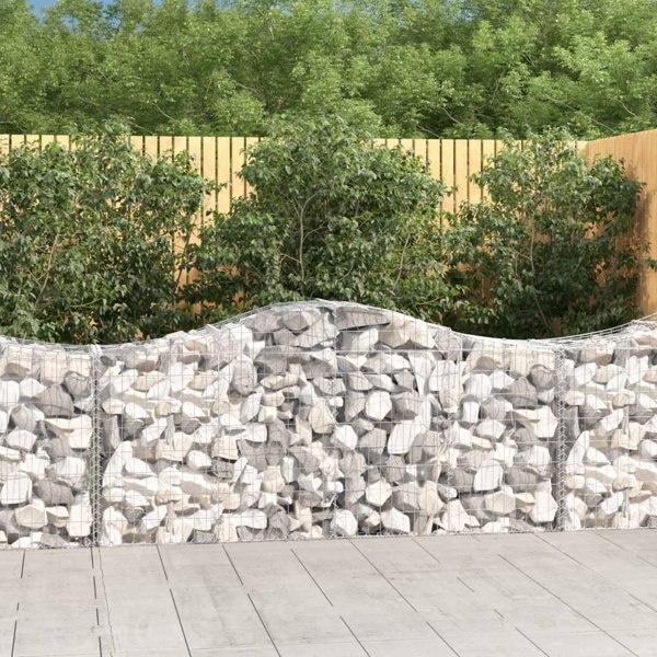 vidaXL Καλάθια γκαμπιόν 20 τεμ 200x50x80/100 cm γαλβανισμένο σίδερο