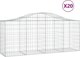 vidaXL Καλάθια γκαμπιόν 20 τεμ 200x50x80/100 cm γαλβανισμένο σίδερο
