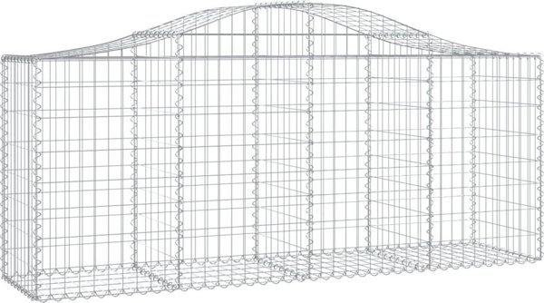 vidaXL Καλάθια γκαμπιόν 20 τεμ 200x50x80/100 cm γαλβανισμένο σίδερο