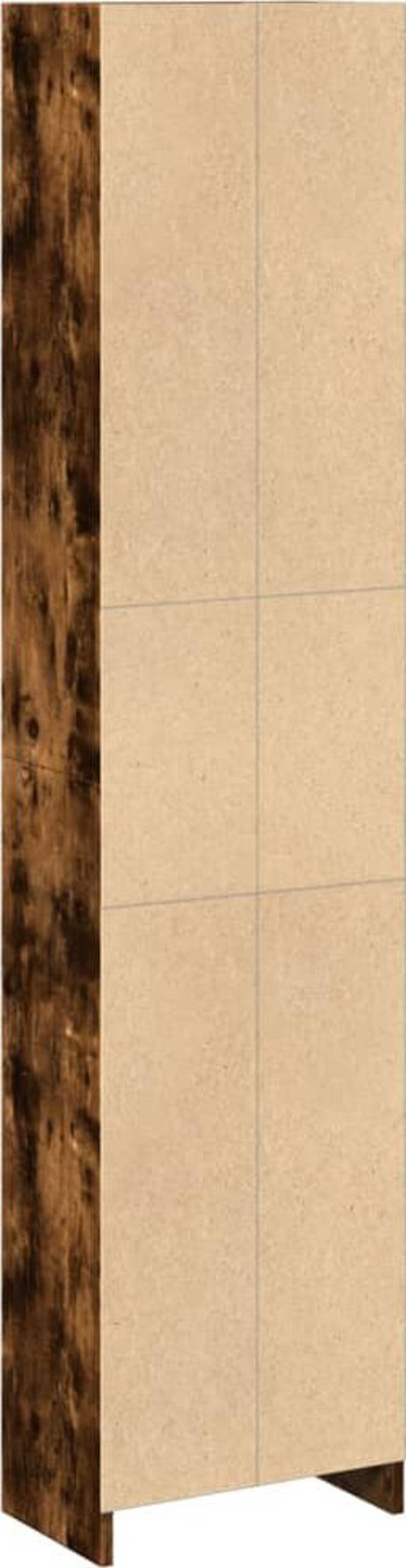 vidaXL Ράφι smoky oak, 40x24x176 cm, υλικό ξυλώδους προέλευσης
