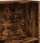 vidaXL Ράφι smoky oak, 40x24x176 cm, υλικό ξυλώδους προέλευσης