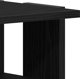 vidaXL Ντουλάπι Παπουτσιών, Μαύρη Δρυς, 25x27x102 εκ.