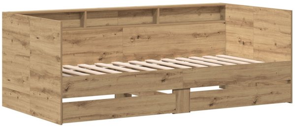 vidaXL Καναπές-Κρεβάτι με Συρτάρια, Χρώμα Δρυς Artisan, από Τεχνικό Ξύλο