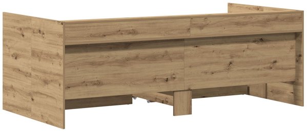 vidaXL Καναπές-Κρεβάτι με Συρτάρια, Χρώμα Δρυς Artisan, από Τεχνικό Ξύλο