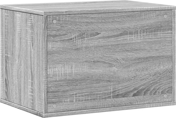 vidaXL Ντουλάπι γατοτουαλέτας γκρι δρυς Sonoma 60x40x40 εκ.