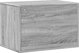 vidaXL Ντουλάπι γατοτουαλέτας γκρι δρυς Sonoma 60x40x40 εκ.