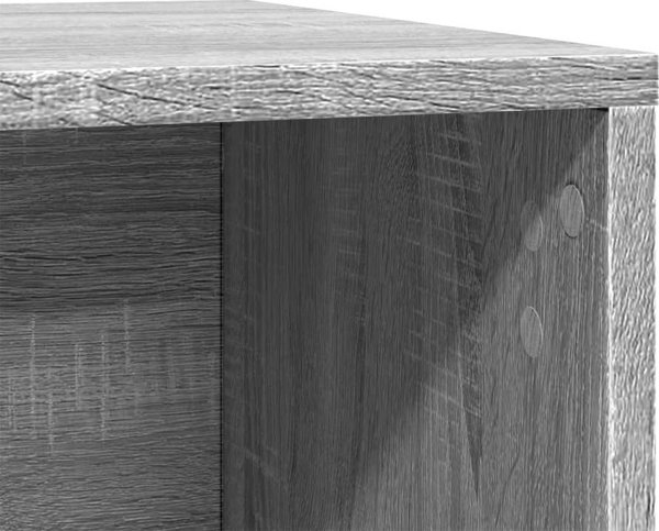 vidaXL Ντουλάπι γατοτουαλέτας γκρι δρυς Sonoma 60x40x40 εκ.