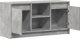 vidaXL Έπιπλο TV με LED, τσιμεντένιο γκρι, 100x34x50 εκ