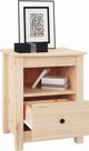 vidaXL vidaXL Szafki nocne, 2 szt., 40x35x49 cm, lite drewno sosnowe