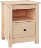 vidaXL vidaXL Szafki nocne, 2 szt., 40x35x49 cm, lite drewno sosnowe