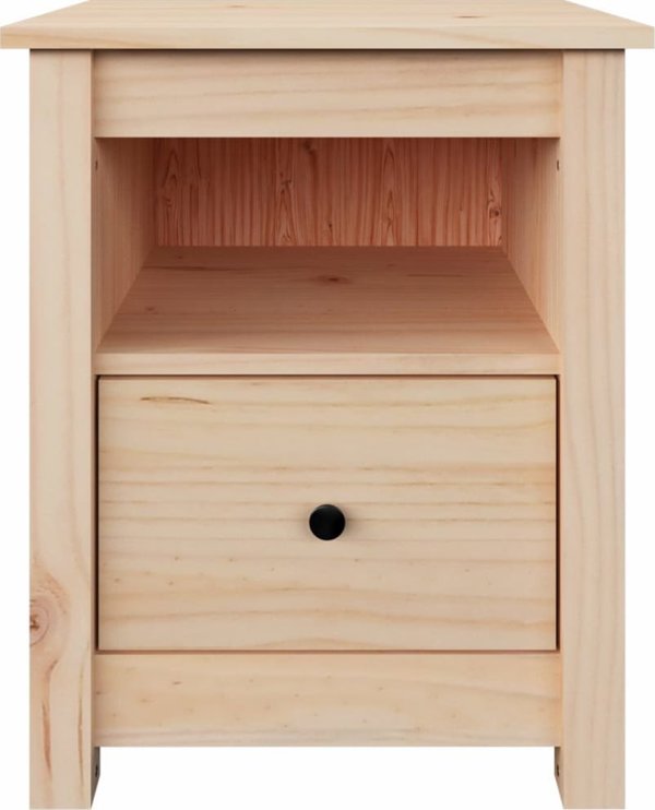 vidaXL vidaXL Szafki nocne, 2 szt., 40x35x49 cm, lite drewno sosnowe
