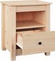 vidaXL vidaXL Szafki nocne, 2 szt., 40x35x49 cm, lite drewno sosnowe