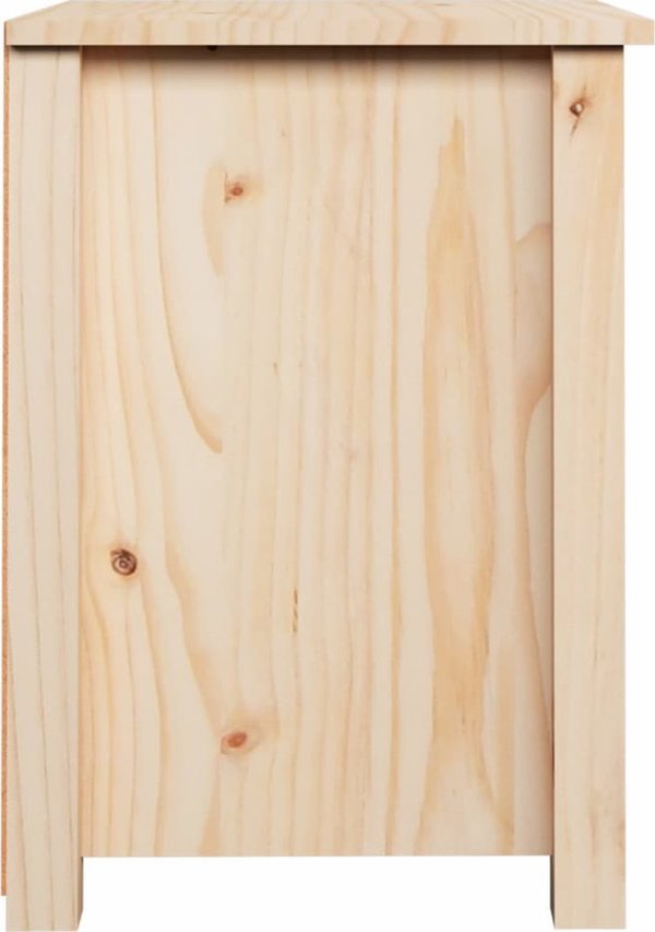 vidaXL vidaXL Szafki nocne, 2 szt., 40x35x49 cm, lite drewno sosnowe