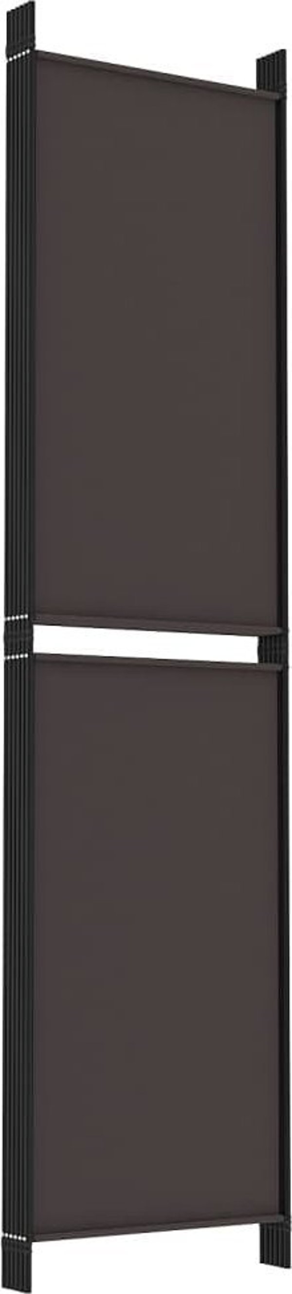 vidaXL Παραβάν 6-panelowy, καφέ, 300x200 cm, ύφασμα