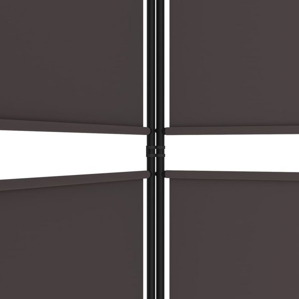 vidaXL Παραβάν 6-panelowy, καφέ, 300x200 cm, ύφασμα