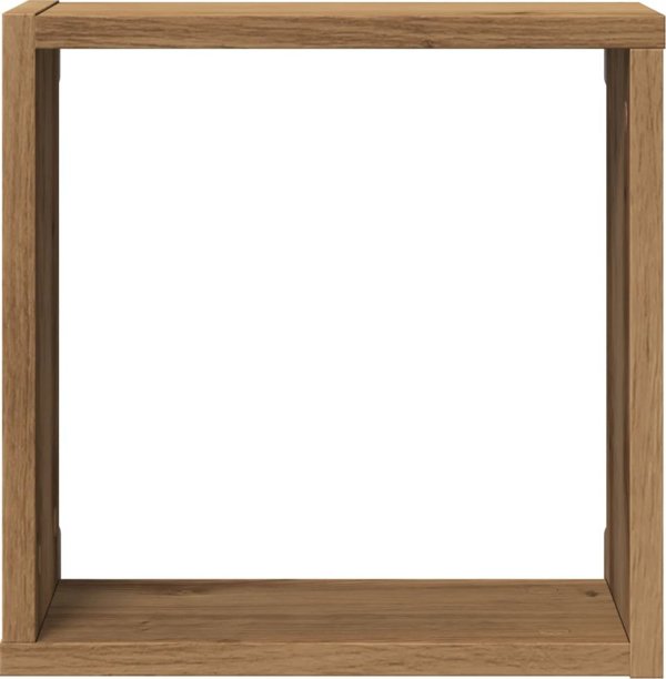 vidaXL Ράφια τοίχου κύβοι 2 τεμάχια δρυς artisan 30x15x30 εκ