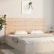 vidaXL Προσκέφαλο κρεβατιού, 150x3x80 cm, από μασίφ πεύκο