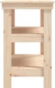 vidaXL vidaXL Stolik roboczy, 78,5x50x80 cm, lite drewno sosnowe