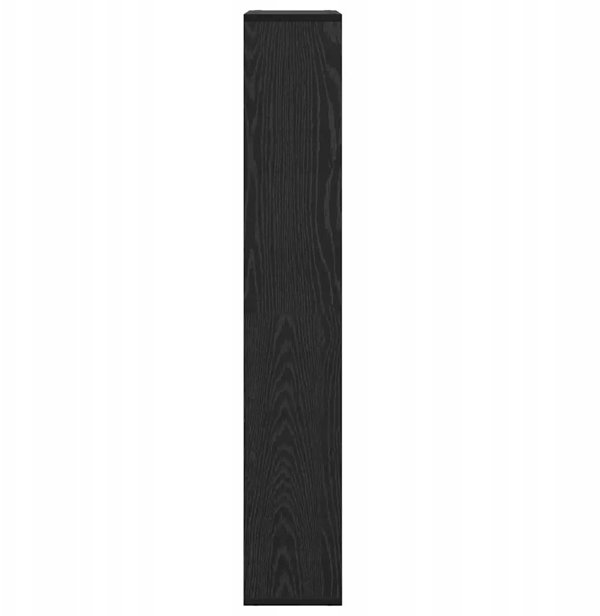 vidaXL Ντουλάπι Βιβλιοθήκης, Μαύρη Δρυς, 60 x 20 x 102,5 εκ.