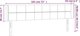vidaXL κεφαλάρι κρεβατιού με LED, ανοιχτό γκρι, 183x16x78/88 εκ., βελούδο