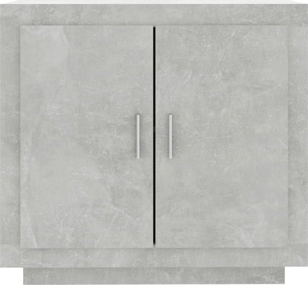 Ντουλάπι vidaXL χρώματος σκουριάς, 80x40x75 cm, κατασκευή από ξύλο MDF