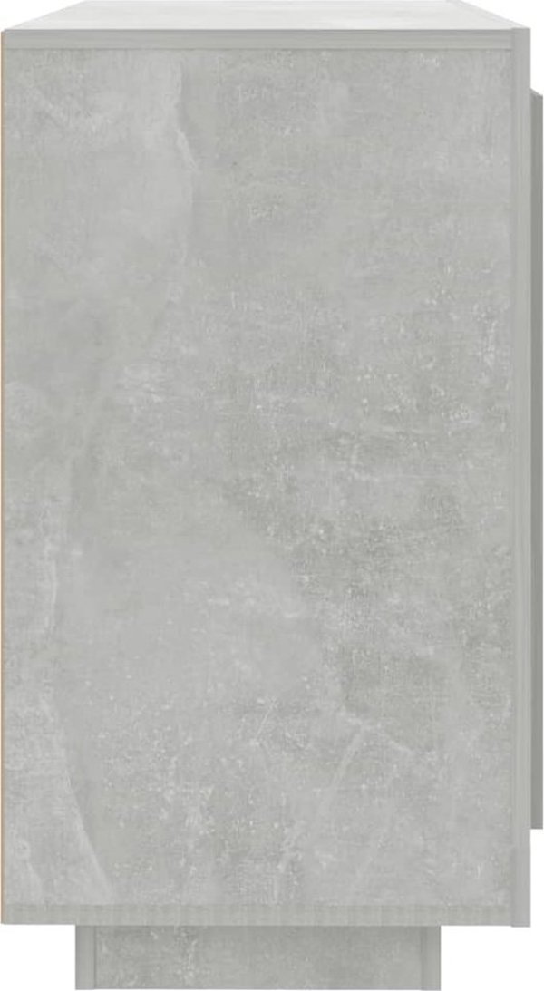 Ντουλάπι vidaXL χρώματος σκουριάς, 80x40x75 cm, κατασκευή από ξύλο MDF