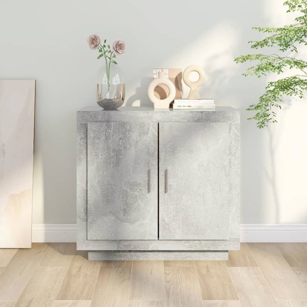 Ντουλάπι vidaXL χρώματος σκουριάς, 80x40x75 cm, κατασκευή από ξύλο MDF