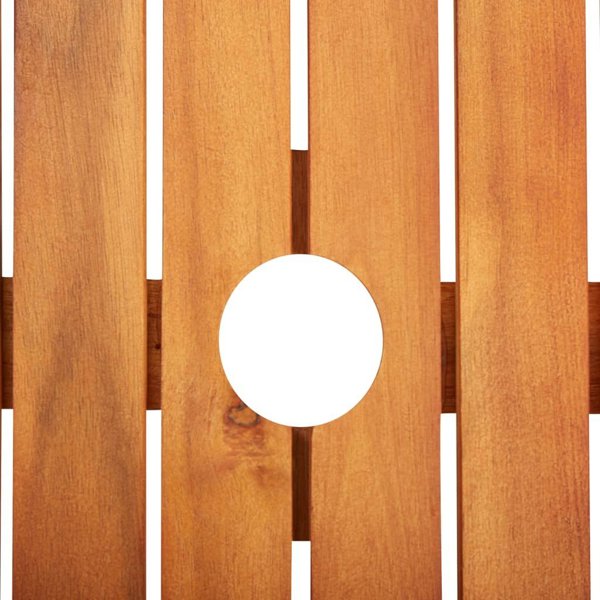 vidaXL Τραπέζι κήπου, 88x88x74 εκ, μασίφ ξύλο ακασίας