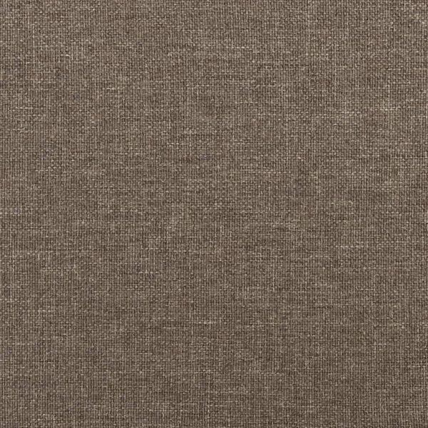 vidaXL Lawka, taupe, 100x35x41 cm, tapicerowana tkanina