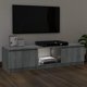 vidaXL Έπιπλο TV με LED, γκρι δρυς Sonoma, 120x30x35,5 cm