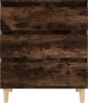 vidaXL Συρταριέρα, καπνιστή δρυς, 60x35x70 εκ, ξύλινο υλικό
