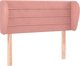 vidaXL Προσκέφαλος uszak ροζ 83x23x78/88 cm βελούδινος