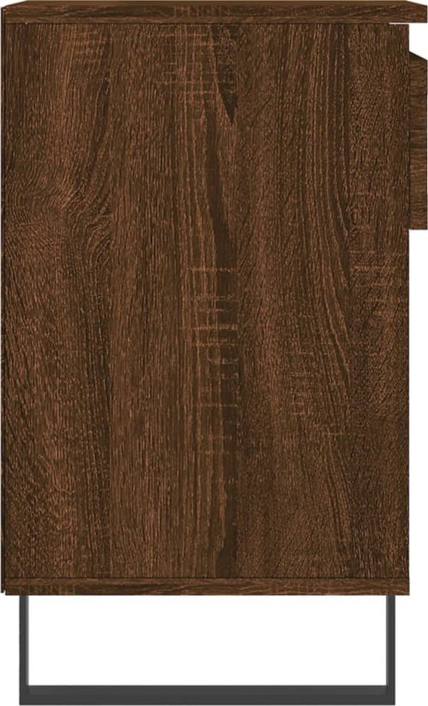 vidaXL Ντουλάπι παπουτσιών καφέ βελανιδιά 102x36x60 cm