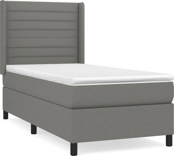 vidaXL Loomo kontinentalno krevati me to matratsi, skouro gkri yfasma 80x200 cm