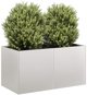 vidaXL Doniczka 80x40x40 cm Stal nierdzewna