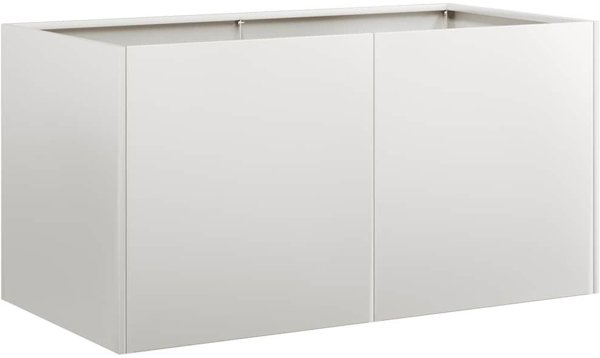 vidaXL Doniczka 80x40x40 cm Stal nierdzewna