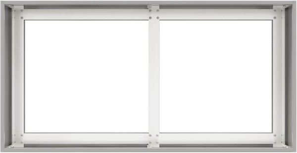 vidaXL Doniczka 80x40x40 cm Stal nierdzewna