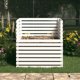 vidaXL Kompostownik, λευκός, 100x100x102 cm, μασίφ πεύκο
