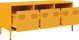 vidaXL Κίτρινη σύνθεση RTV 101,5x39x43,5 cm από ψυχρά κυλιόμενο χάλυβα