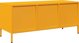 vidaXL Κίτρινη σύνθεση RTV 101,5x39x43,5 cm από ψυχρά κυλιόμενο χάλυβα