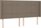 vidaXL Κεφαλάρι uszak σε χρώμα taupe 163x16x118/128 cm ύφασμα