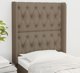 vidaXL Κεφαλάρι uszak, taupe, 83x16x118/128 cm, ύφασμα