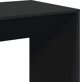 vidaXL Stolik barowy czarny 51x50x103.5 cm material drewnopochodny