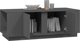 vidaXL vidaXL Stolik kawowy, szary, 110x50x40 cm, lite drewno sosnowe