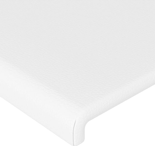vidaXL Rama lotzka me zaglothiko, lefki, 90x190 cm, epanekdusu me texnith deri